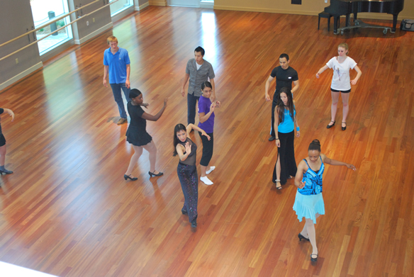 Master Class in Ballroom at Santa Fe College, May 2011