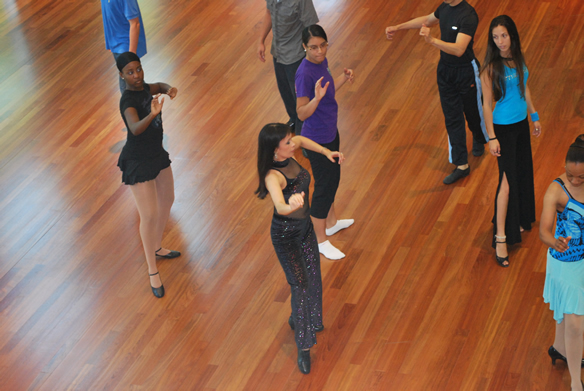 Master Class in Ballroom at Santa Fe College, May 2011