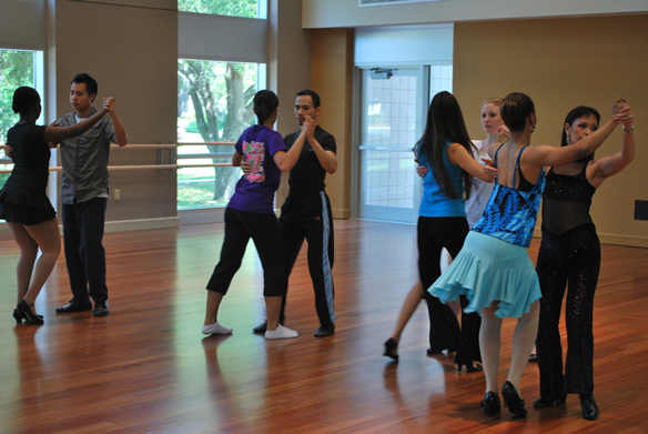 Master Class in Ballroom at Santa Fe College, May 2011