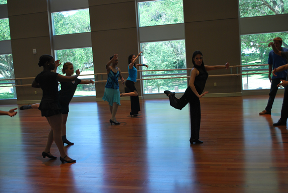 Master Class in Ballroom at Santa Fe College, May 2011