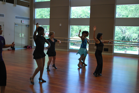 Master Class in Ballroom at Santa Fe College, May 2011