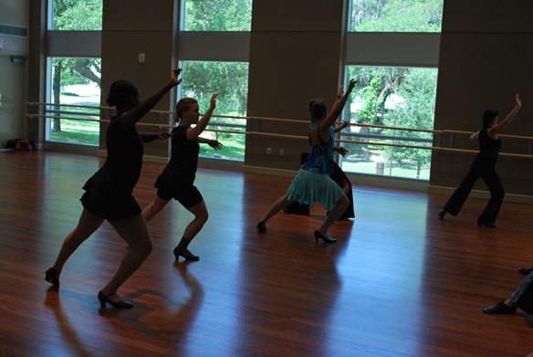 Master Class in Ballroom at Santa Fe College, May 2011