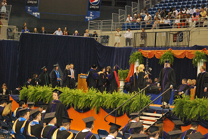 Graduation, University of Florida Levin College of Law, J.D.-M.A. 2013