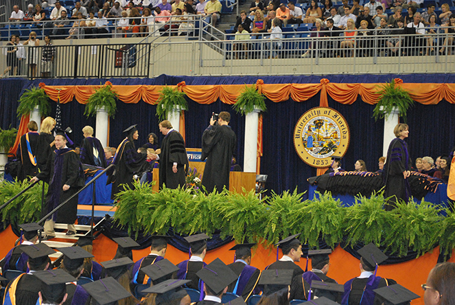 Graduation, University of Florida Levin College of Law, J.D.-M.A. 2013